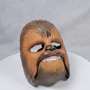 Star Wars Chewbacca Mask Electronic Roaring 2015 Hasbro The Force Awakens Works